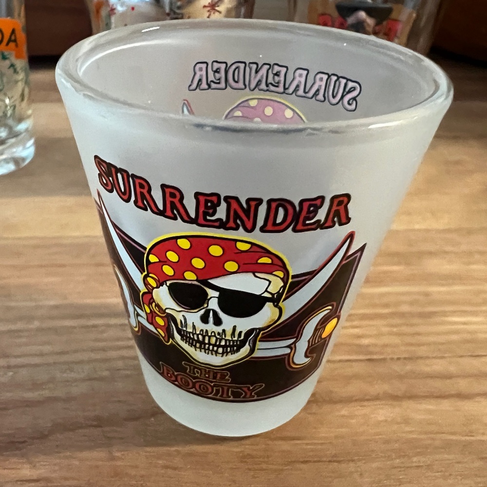 Surrender The Booty Tampa Shot Glass @agiftcorp